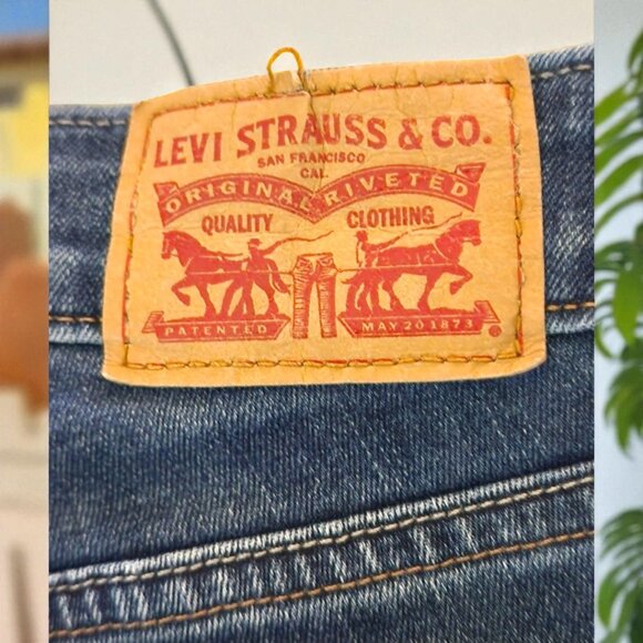 Levi’s 535 Super Skinny Jeans Sz 29 – Mid Rise Stretch Denim, Classic Blue - Picture 5 of 14